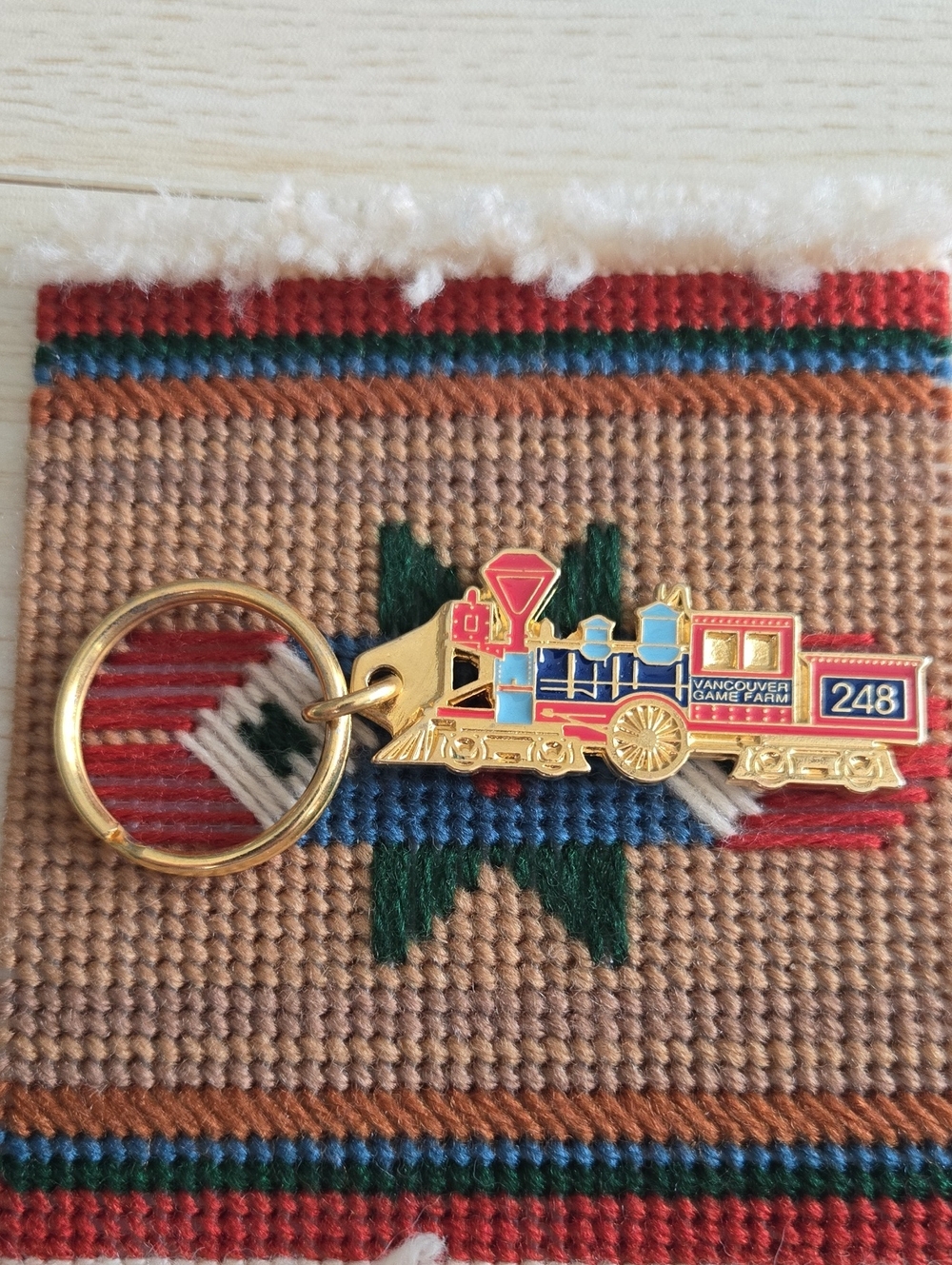 Vancouver Game Farm Keychain